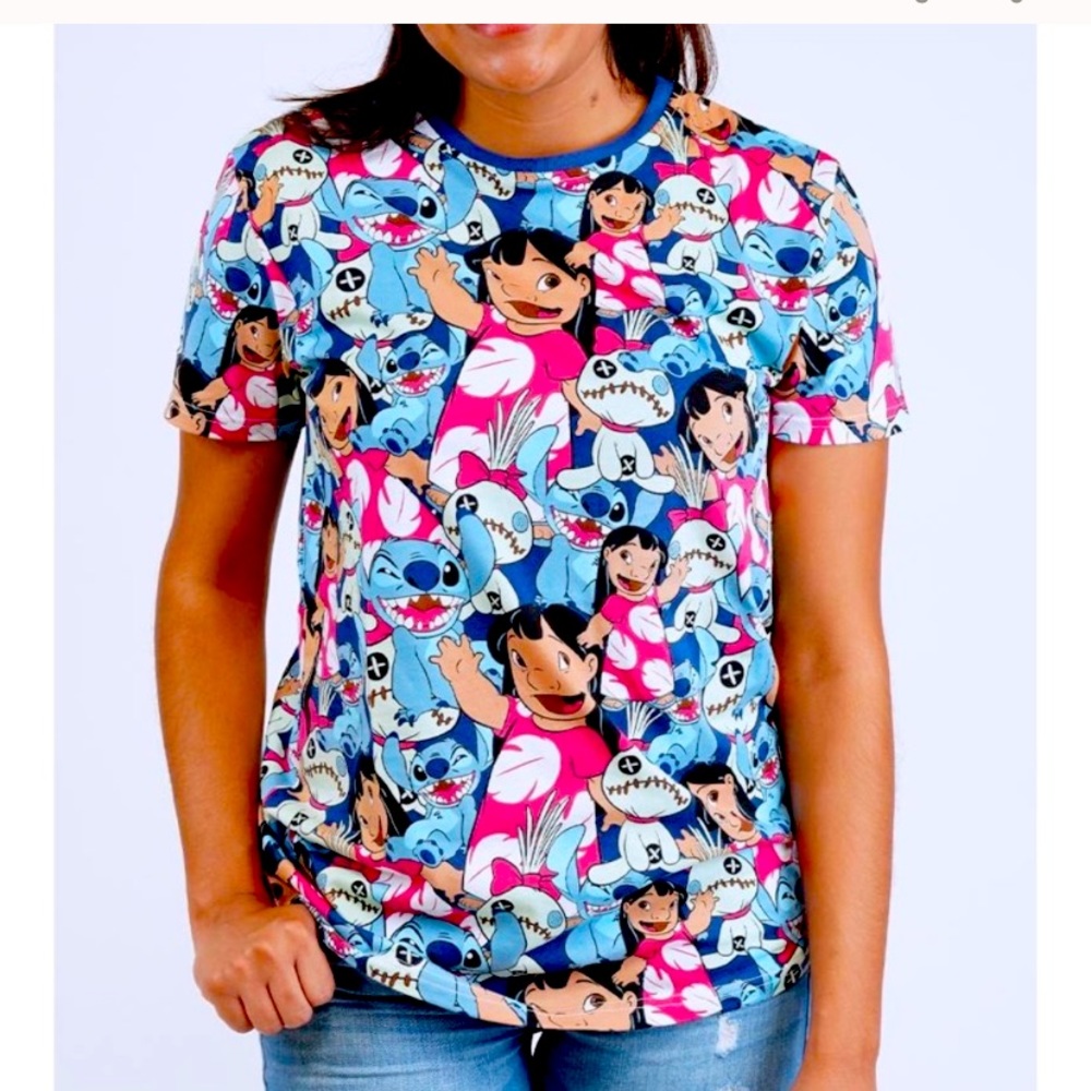 Cakeworthy Disney Lilo & Stitch AOP Tee